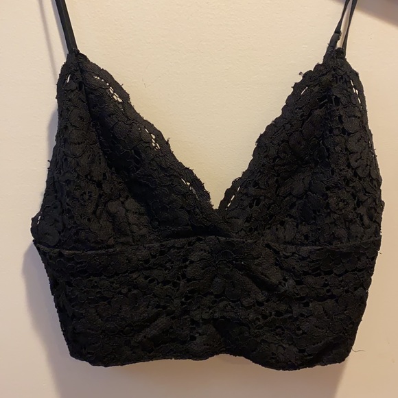 ZARA Black Lace Bralette - Picture 6 of 6